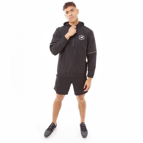 New Balance Men's 1/4 Zip Pull Over Sport Jacket NWT - Picture 3 of 4